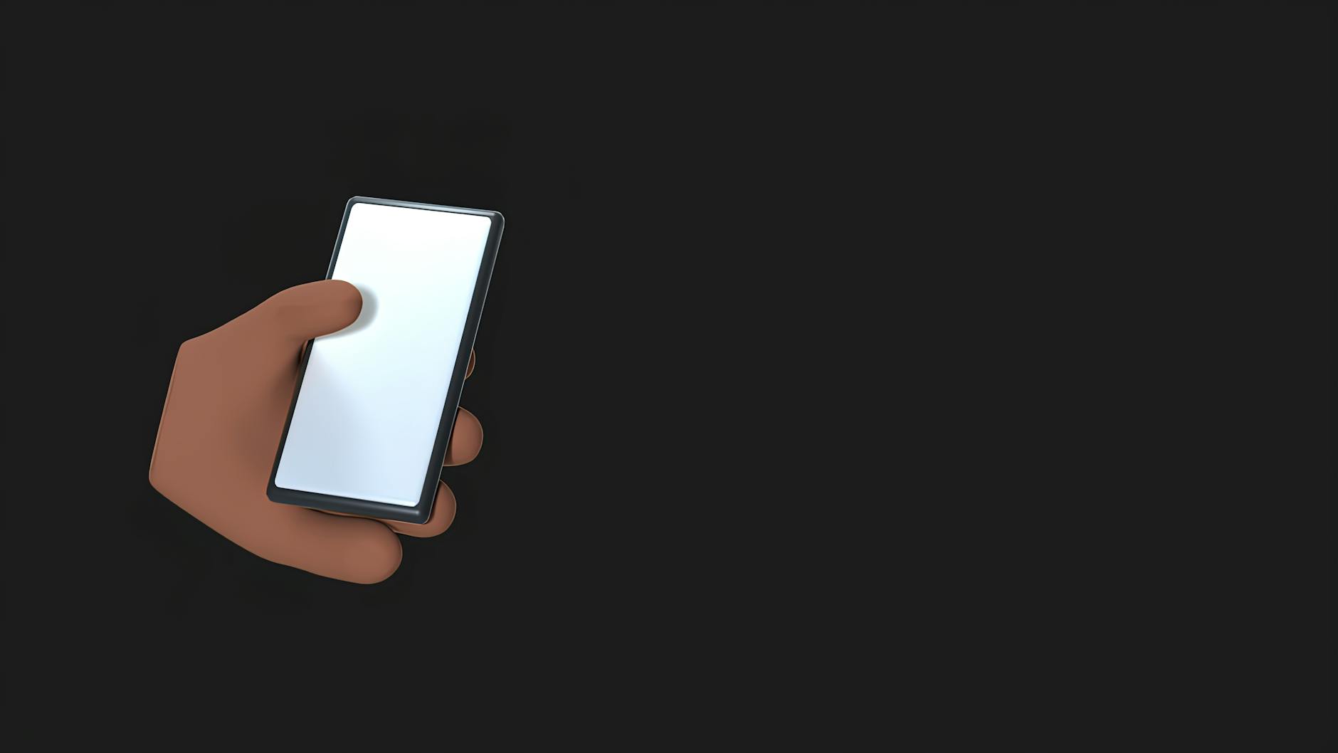 Person holding smartphone displaying augmented reality interface with digital overlays