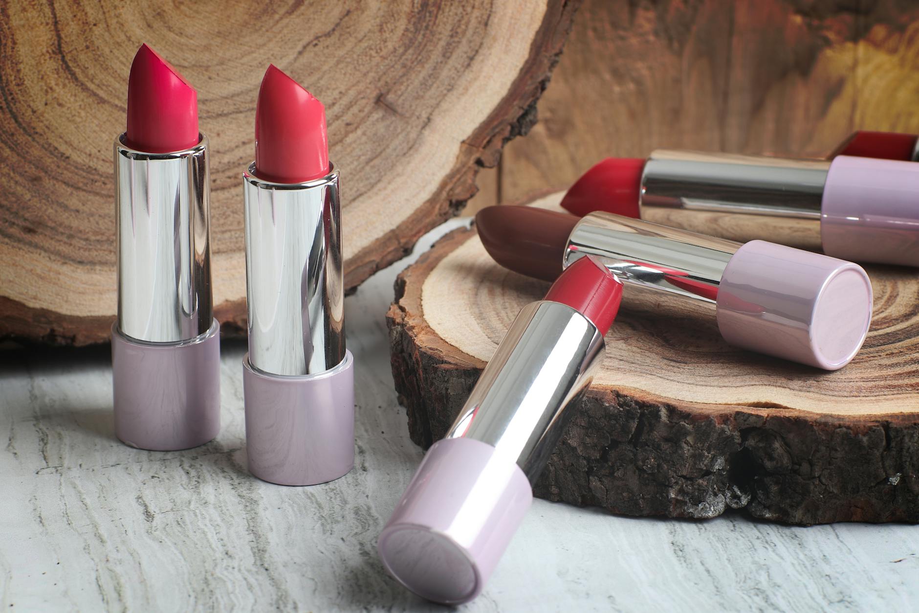 Close-up of lips with gradient color technique showing natural, youthful appearance