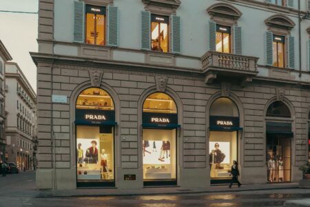 Phoebe Philo’s Return Collection Is Quietly Selling Out on Resale Interior of a minimalist luxury fashion boutique with sparse clothing displays