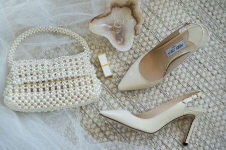 The Slingback Is Quietly Reclaiming the Pump’s Dominance Close-up of a pair of classic slingback heels on a neutral background