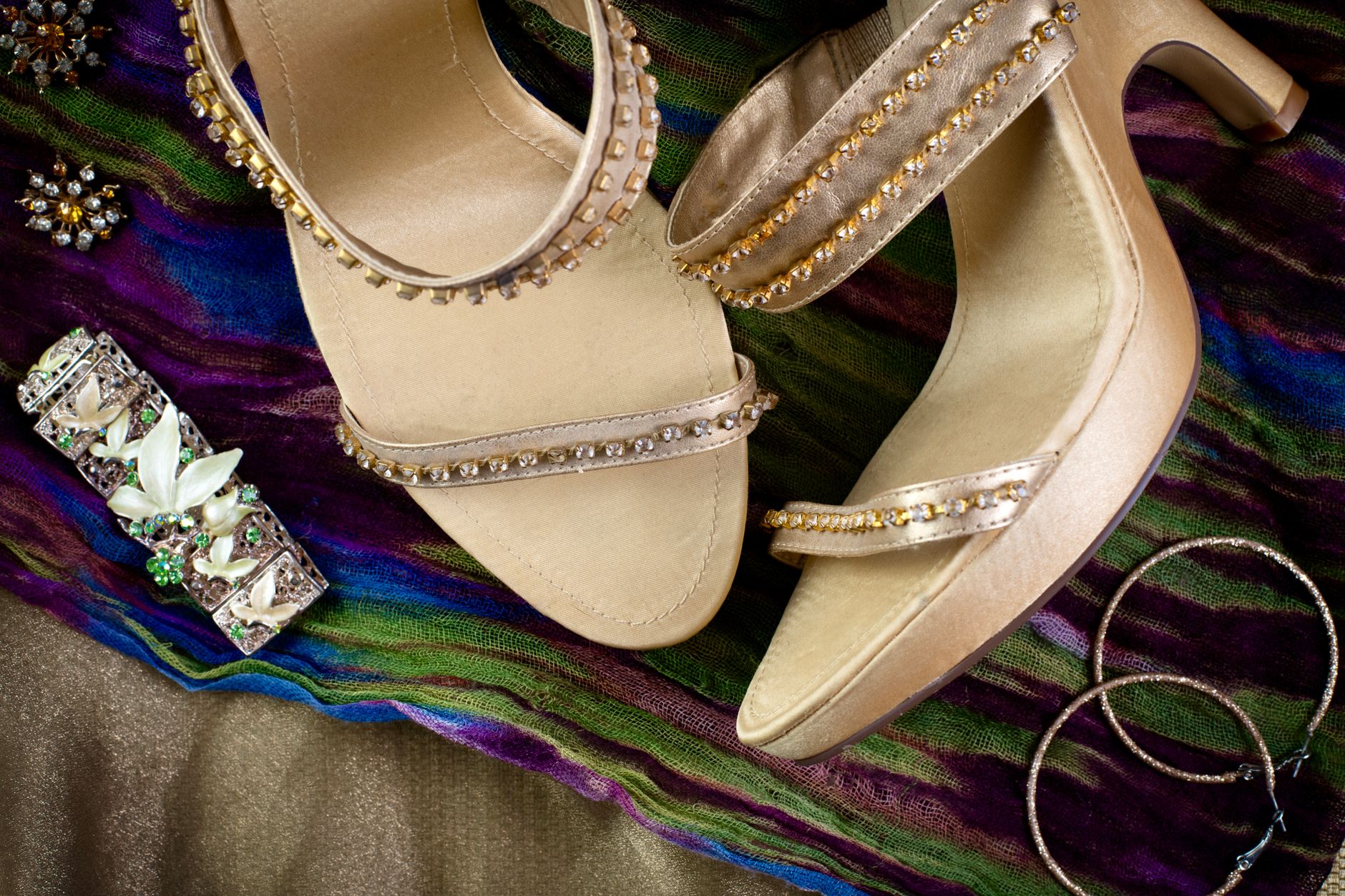 Detail shot of structured leather footwear showing craftsmanship and texture