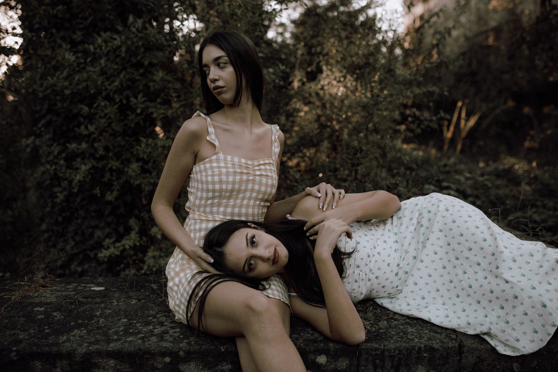 Fashion editorial featuring feminine summer skirt styling with minimal accessories
